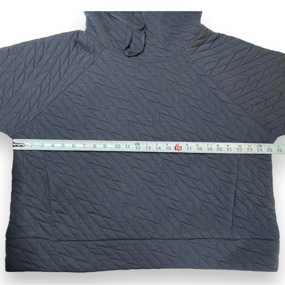 Gap Jacquard Quilted Oversized Pullover Sweatshir… - image 2